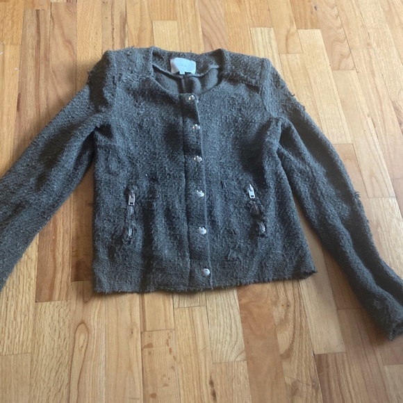 Women’s IRO jacket. Army green. Size 2 - Picture 1 of 9